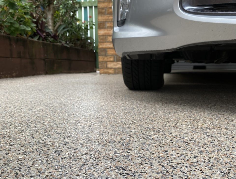 flake garage epoxy flooring Gold Coast